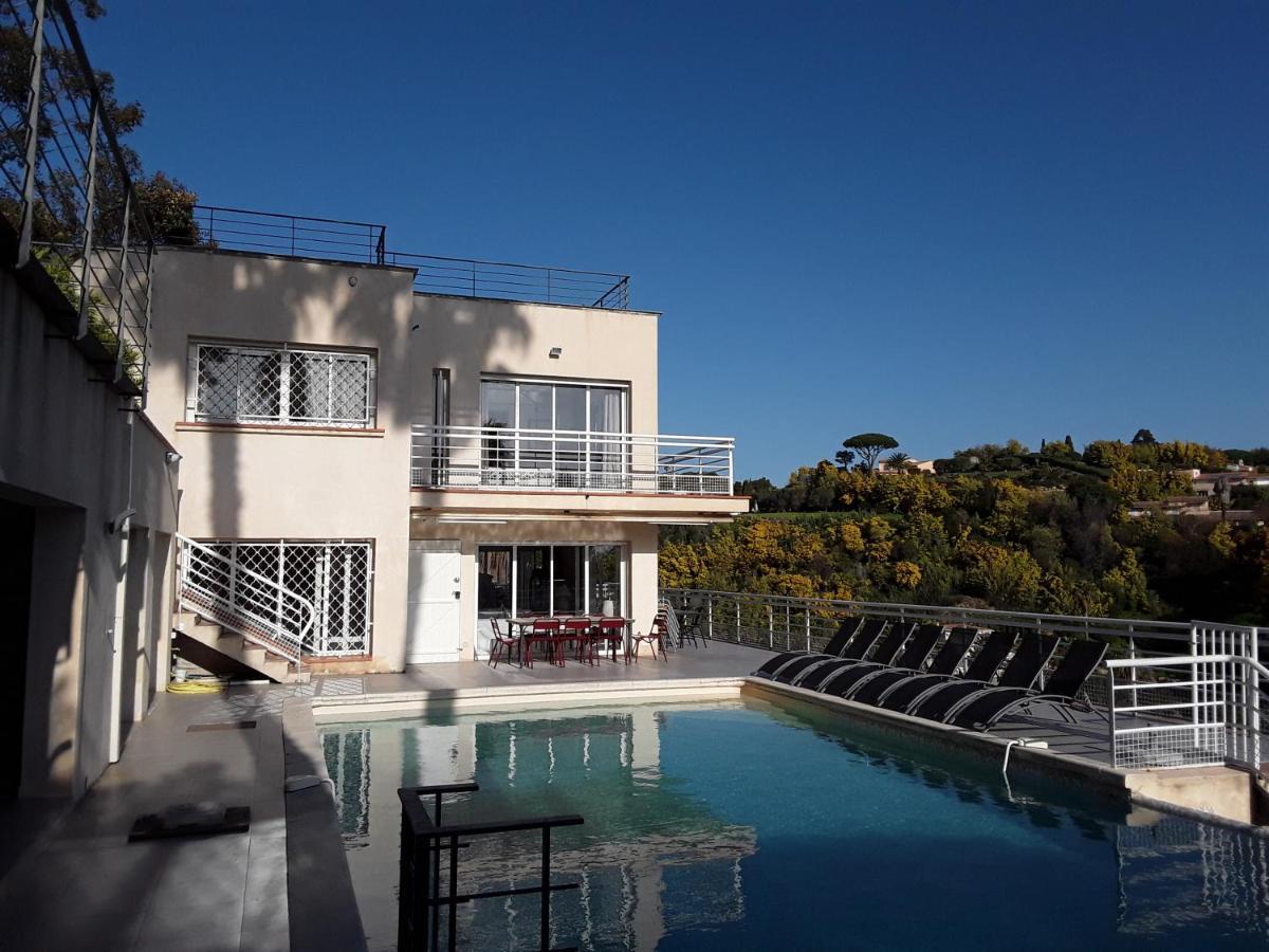 Villa Alamp#Supercannes #Golfejuan #Cannes #Mediterraneanpanoramicview #Piscine #Rooftop # Verymodern #Openliving #Closebeach #Closecapantibes Vallauris Exterior foto